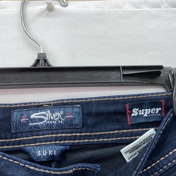 Silver Jeans Suki High Straight Women's Jeans Denim - Size 27 x 34 - Picture 3 of 5